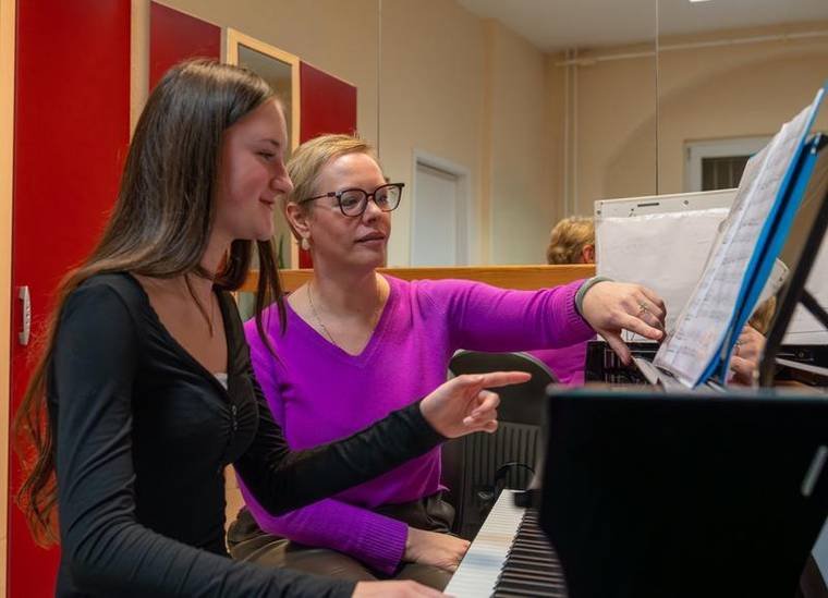 Unterricht am Klavier für Erwachsene